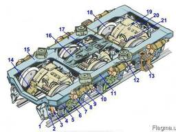 Тележка до тепловоза ТГМ 4, тепловоз ТГМ 4 и другие