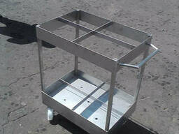 Тележка транспортировочная для коптильных палок (вешал). ..