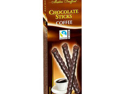Темный шоколад с кофейной начинкой в палочках Maitre Truffout 75 грамм