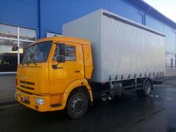 Тент на зерновоз 6м (каркасный полуприцеп)