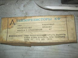 Тензорезистор кф
