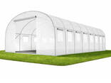 Теплиця-парник Funfit Garden 24 м² (8х3х2 м) — Армована плівка UV-4, 16 вікон. .. - фото 11