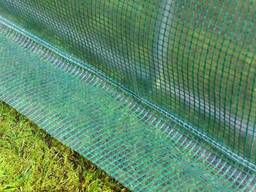 Теплиця садова арочна 6 м² (3х2х2 м) з армованою UV плівкою BASS Polska — прозора. ..