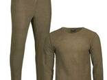 Термобелье Mil-Tec флисовое без воротника (Olive) - фото 2