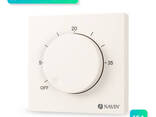 Терморегулятор механический для теплого пола Navin EH84WM-16A, белый матовый - фото 3