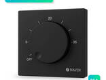 Терморегулятор механический для теплого пола Navin EH84WM-16A, черный матовый - фото 2