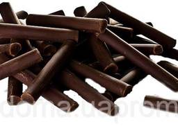 Термостабильные палочки из черного шоколада