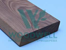 Планкен из термоясеня - фасадная доска