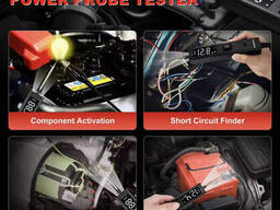 Тестор пробник Kingbolen EC200 0-80В контролька, прозвонка автомобильная