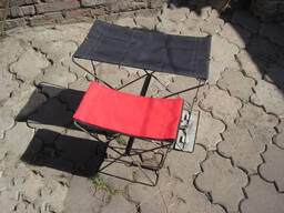 Ткань стула раскладной рыбацкий СССР