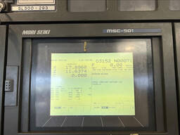 Токарный станок является частью системы линии нарезания резьбы 3,5 дюйма