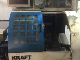 Токарний автомат. Прутковий автомат з податчиком. Kraft tec 32. Туреччина
