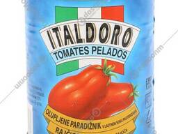 Томаты чищенные в с/с Italdoro(Италия) 2,55кг, ж/б