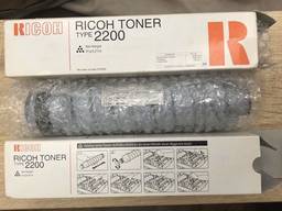 Тонер-картридж Black type 2200 для Ricoh FT2012 / FT2212 цена за два