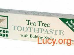 Toothpaste with baking soda and tea tree oil 5oz, 142г