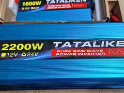 Топ Инверторы 12В-24В-220В-1000W-3000W (чистый синус)