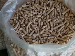Топливные пелеты дубовые 6-8мм, Биг-бег и фасовка, организуем доставку