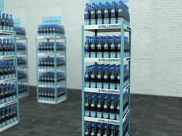 Торговая стойка  вода San Pellegrino