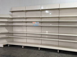 Торговый стеллаж 4.55 метра с углом б/у