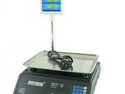 Торговые электронные весы до 50 кг Matarix MWS-411 стойка