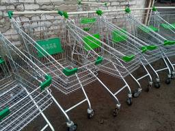 Торговые покупательские тележки ViZ-В 80 б у, тележки для магазина б у