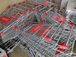 Торговые тележки покупательские с поддоном 80 - 100 б/у, тележки для магазина б у - фото 3