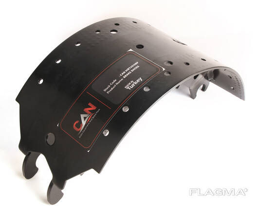 Гальмівна колодка барабанна. BPW SAF