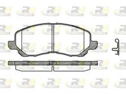Тормозные колодки передние ланцер 09 митцубиси