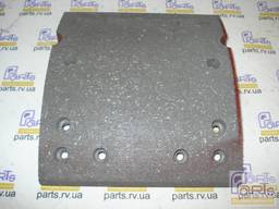 Тормозные накладки оси ROR 180x420, 2-й ремонт, 6x15отв.