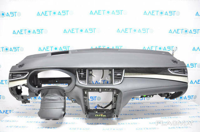 Фара передняя правая голая Infiniti Q50 16-19 без AFS, с креплением, LED, топляк, не оригинал