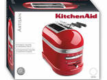Тостер KitchenAid 5KMT2204EER Artisan, на 2 хлебца, красный - фото 2