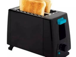 Тостер с регулировкой поджаривания и съёмным поддоном Domotec MS-263 650Вт
