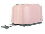 Тостер Vilgrand VT-0727-Pink 750 Вт розовый - фото 3