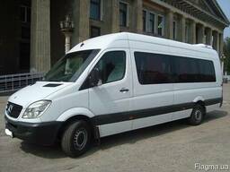 Трансфер автобусом, микроавтобусом по Украине