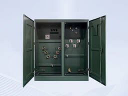 Трансформатор с трехфазной прокладкой