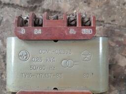 Трансформатори ОСМ1-0,25У3 380В/5В, 22В, 24В, 220В, б/в.