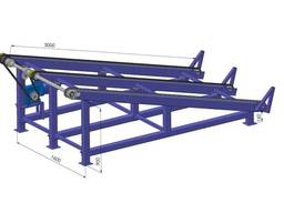 Транспортер ланцюговий, похилий