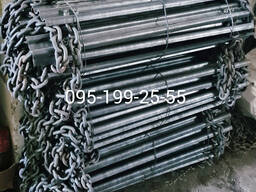 Транспортер РОУ-6. Ланцюг (9х27) транспортера РОУ-6. Скребок (планка) транспортера РОУ-6