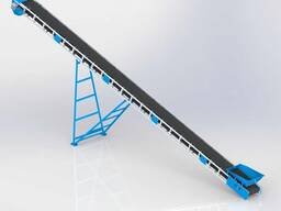 Транспортер стрічковий 500х12000, транспортер ленточный, навантажувач