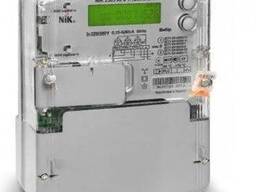 Трехфазный электронный однотарифный счетчик активной/реактивной энергии 5-10А. ..