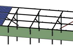 Трехрядная, двухопорная наземная система крепления (альбом)