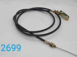 Трос газу L-1550 mm (верх трос, низ вилка) - МТ