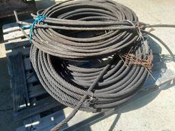 Трос(канат) стальной 16,5 мм, ГОСТ 2688-80, с хранения.