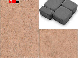 Тротуарна плитка Старе Місто 60мм Персик