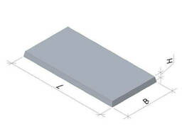 Тротуарная плита 6 П5 1000*500*45 мм