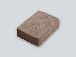 Плитка тротуарная Ретро 3 см коричневого цвета