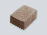 Тротуарная плитка брусчатка коричневая Ретро 5 см - фото 3