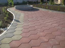 Тротуарная плитка Шестигранник