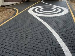 Тротуарная плитка Старый город/Кирпичик