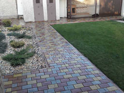 Тротуарная плитка вибролитая Булыжник